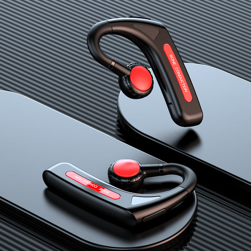 618 Wireless Bluetooth Bone Conduction Earphone Single Ear Hook Headset 618 Wireless Bluetooth Bone Conduction Earphone Single Ear Hook Headset